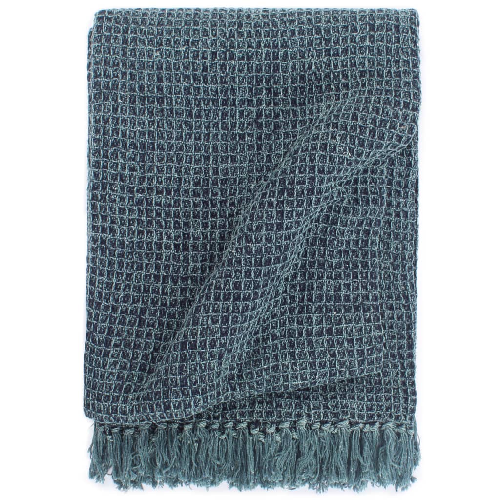 foto del prodotto copriletto in cotone 160x210 cm indaco cod mxl 74862