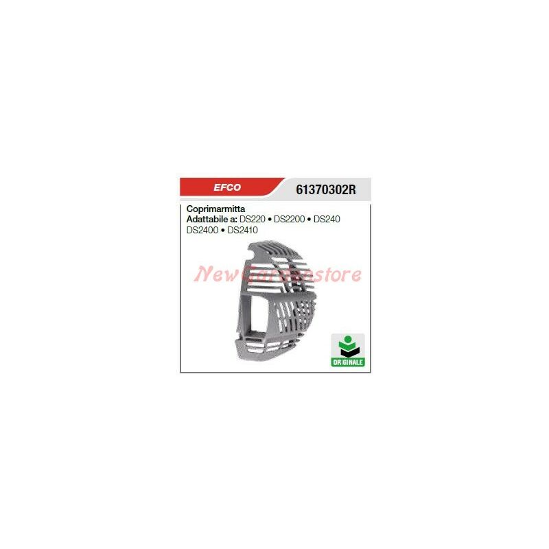 foto del prodotto coprimarmitta silenziatore efco decespugliatore ds220 2200 240 2400 61370302r