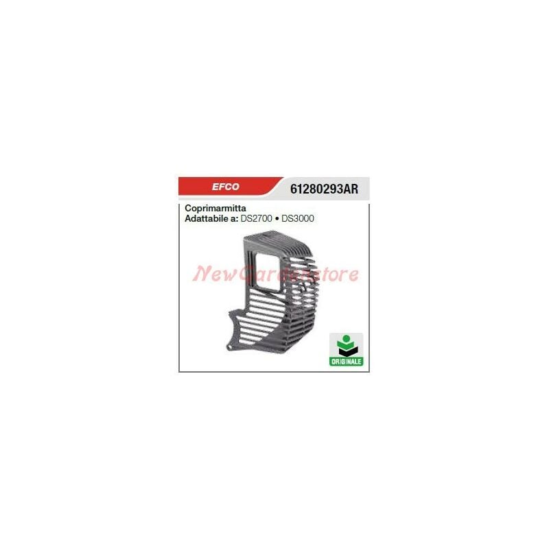 foto del prodotto coprimarmitta silenziatore efco decespugliatore ds2700 3000 61280293ar