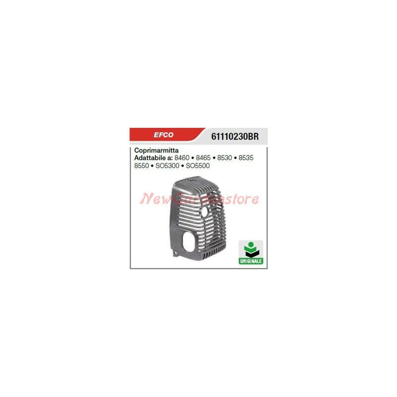 foto del prodotto coprimarmitta silenziatore orignale oleomac motosega 8460 8465 8530 61110230br