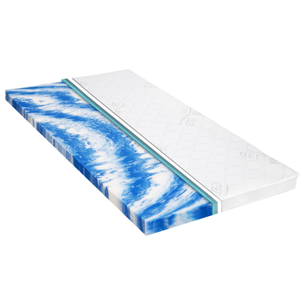 foto del prodotto coprimaterasso 120x200 cm schiuma di gel 7 cmcod mxl 119318