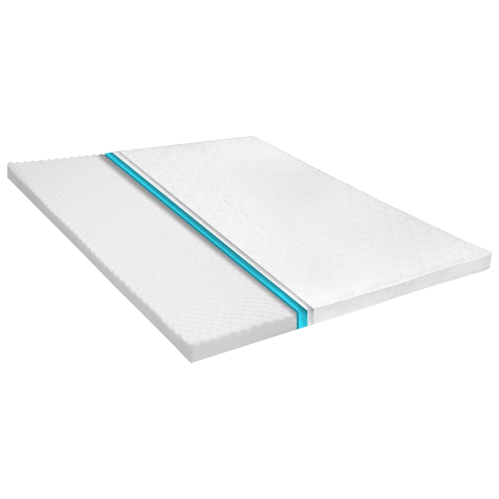 foto del prodotto coprimaterasso 180x200cm schiuma a freddo superficie a onde 6cmcod mxl 71339