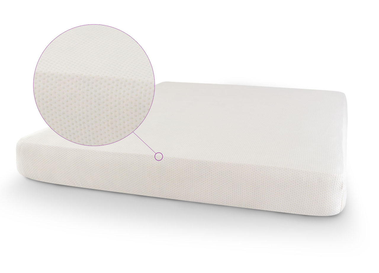 foto del prodotto coprimaterasso guscio protettivo antiacaro sfoderabile in jersey con zip - matrimoniale - coprimaterasso