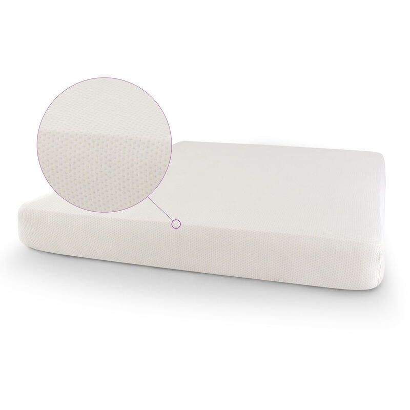 foto del prodotto coprimaterasso guscio protettivo antiacaro sfoderabile in jersey con zip, misurasingolocolorecoprimaterasso