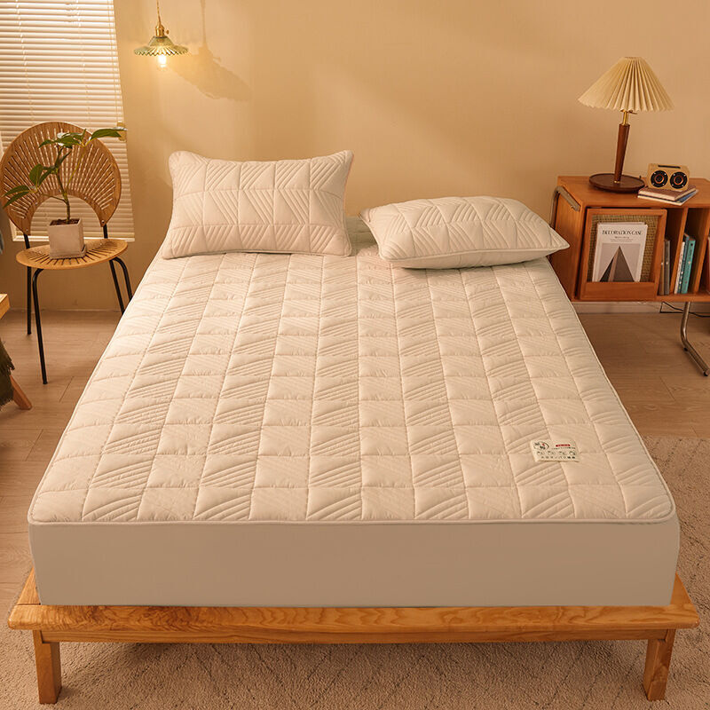 immagine 0 del prodotto coprimaterasso in memory foam lablanc 180x200cm, fibra rinfrescante su materasso per 2 persone 180x200cm con tasca extra profonda federa non