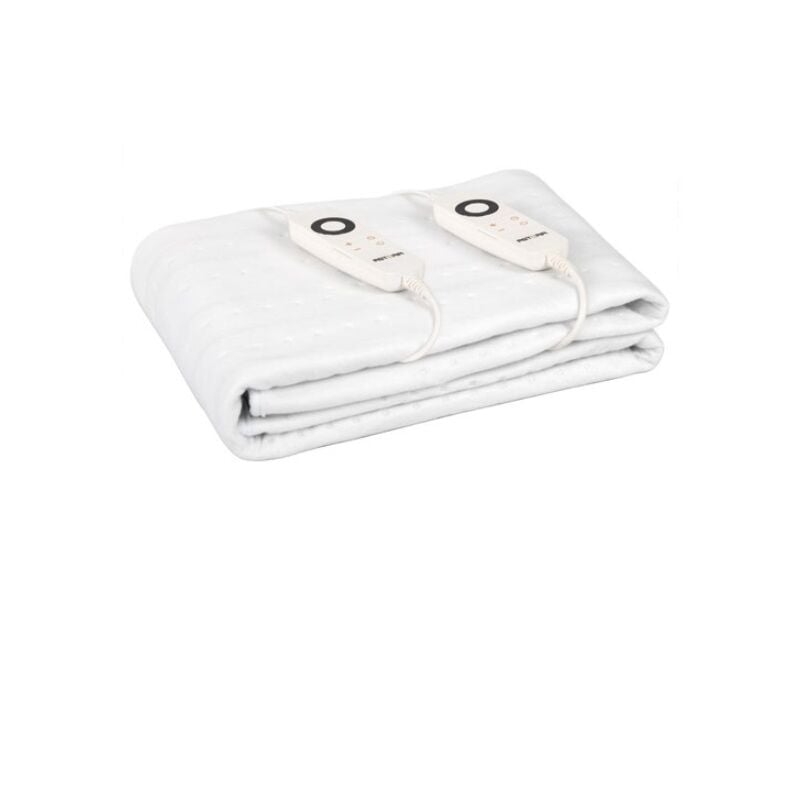 foto del prodotto coprimaterasso riscaldato 2 posti 160x140 cm bianco ad165a astoria
