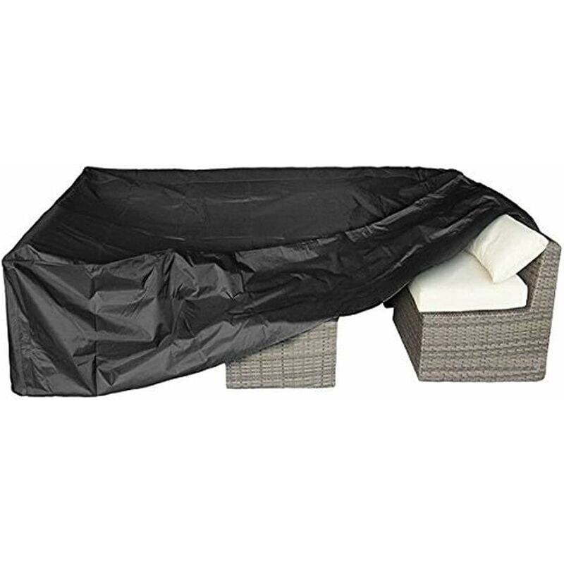 foto del prodotto coprimobili da giardino copridivani modulari per esterni, copritavoli e sedie per esterni con coulisse per una vestibilit perfetta, 213 cm x 132