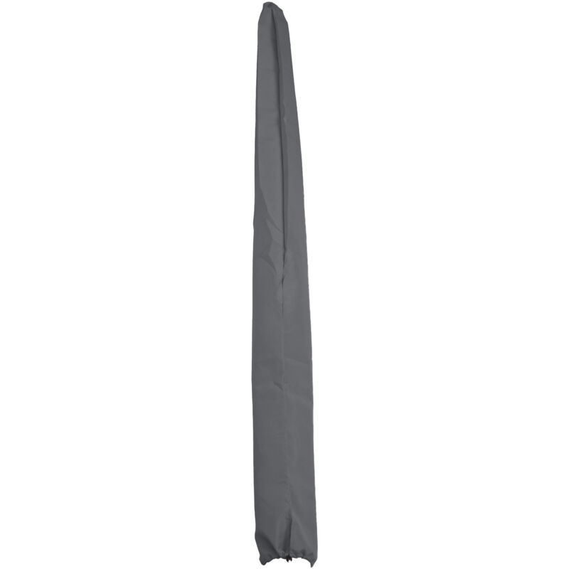 foto del prodotto copriombrellone copertura ombrellone protettiva parla 135x260cm poliestere antracite