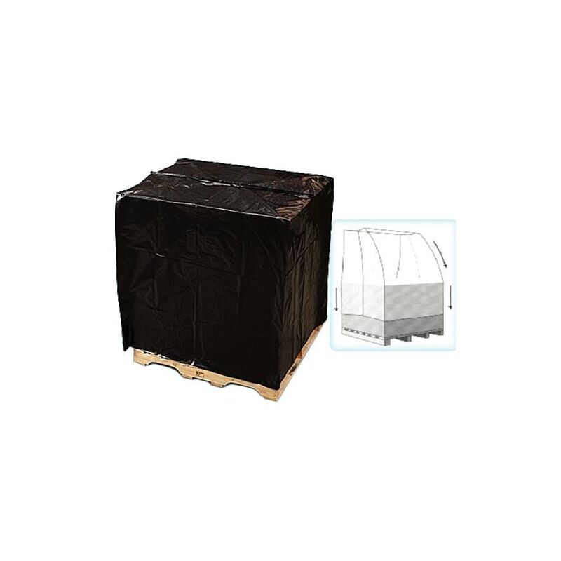 foto del prodotto copripallet neri ld 120 52 52x220 100my