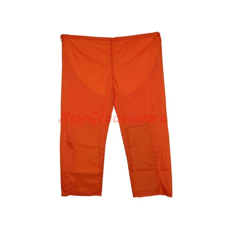 foto del prodotto copripantalone protettivo da giardinaggio colore arancione taglia m