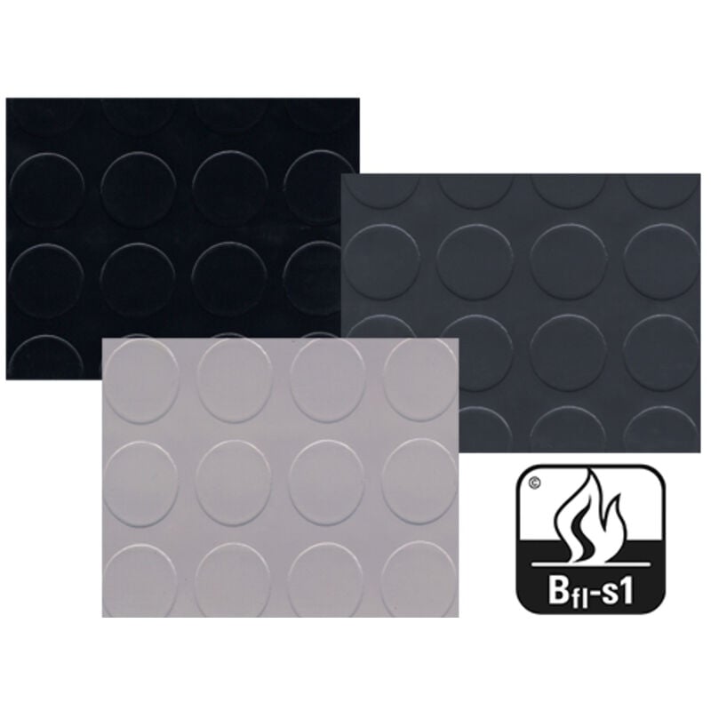 foto del prodotto copripavimento bollo nero h100