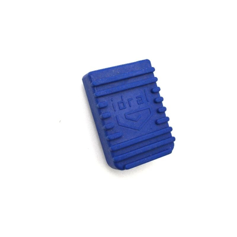 foto del prodotto copripedale in gomma rosso idral