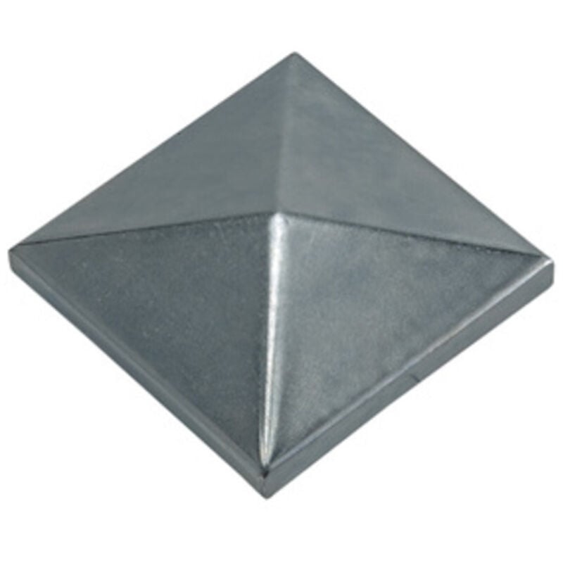 foto del prodotto copripilastro acciaio 12x12 cm