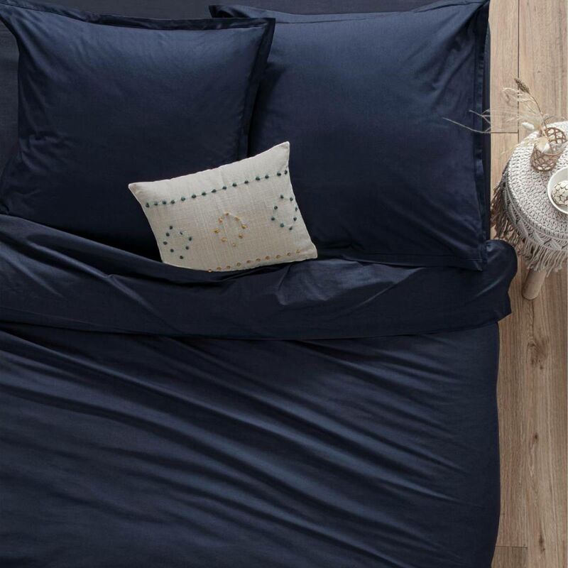 foto del prodotto copripiumino carina in cotone blu inchiostro 140x200cm atmosphera cr ateur d int rieur