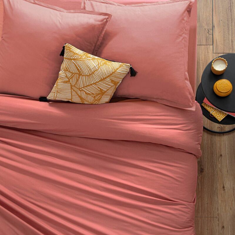 foto del prodotto copripiumino carina in cotone rosa blush 140x200cm atmosphera cr ateur d int rieur