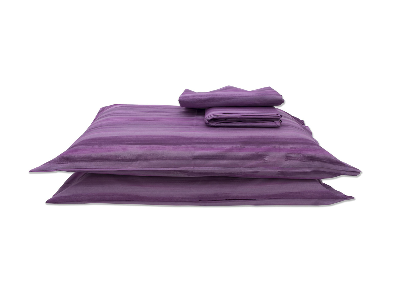 foto del prodotto copripiumino sacco piumone in 100 cotone disegno laveno 1 piazza e mezza fucsia