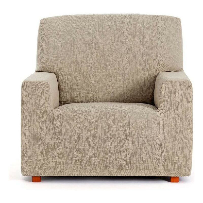 foto del prodotto copripoltrona beige troya elastico 80 110