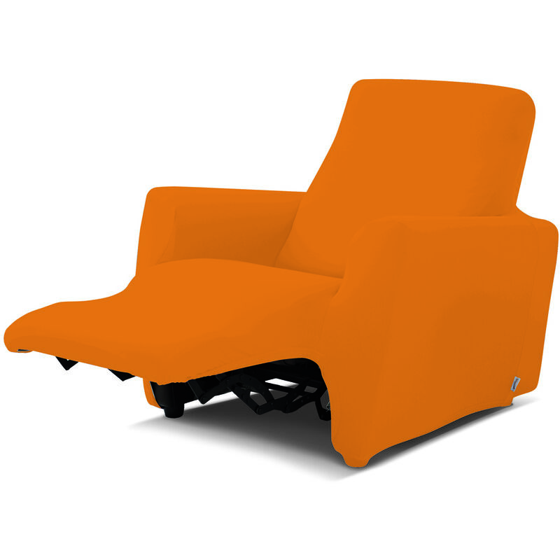 foto del prodotto copripoltrona reclinabile antimacchia elasticizzata genius relax lounge tinta unita, misurapoltronacoloretortora 1019