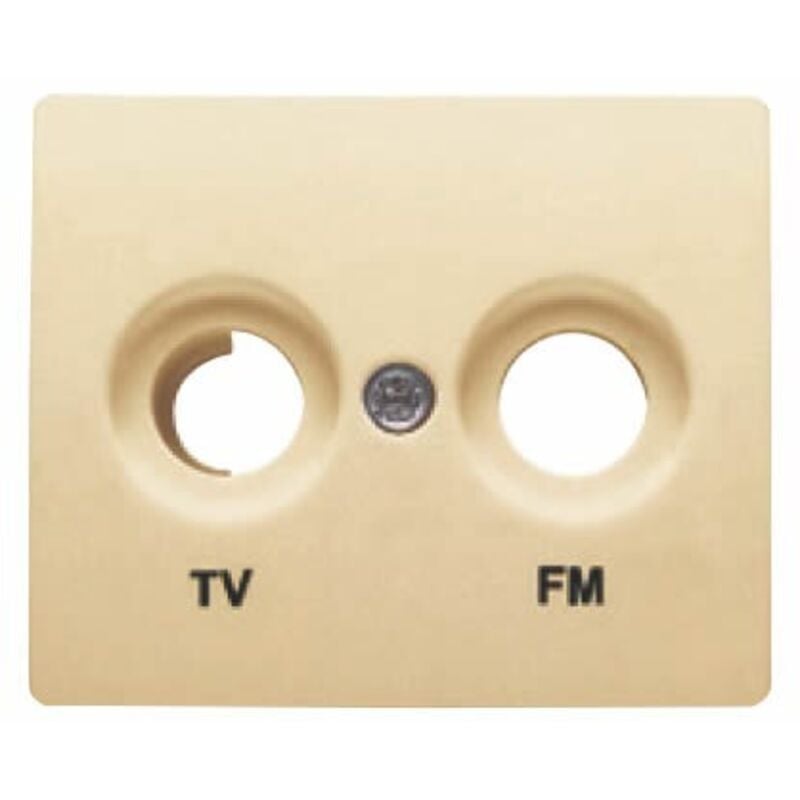 foto del prodotto copripresa tv fm gold odisea bjc iris 18330-od