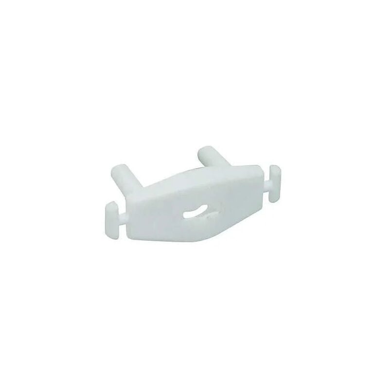 foto del prodotto copriprese tipo c e f, l.35mm, h.13mm, p.24mm, pvc bianco, 12 pezzi.