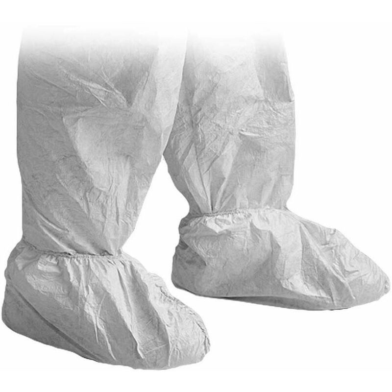 foto del prodotto copriscarpa in tyvek , modello posa, bianco, 42 46 confezione da 20 