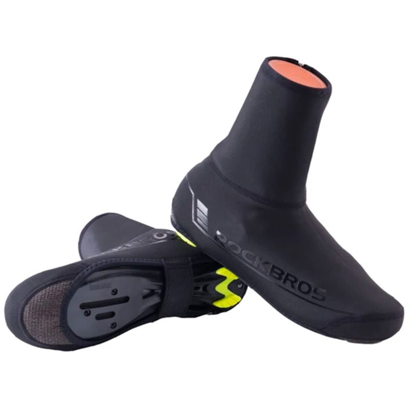foto del prodotto copriscarpe da ciclismo impermeabili taglia s m nero