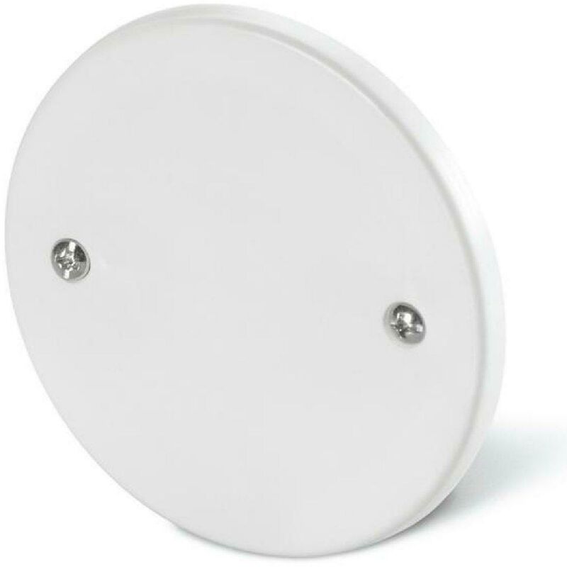 foto del prodotto copriscatola per scatola da incasso d.65 mm coperchio cieco a vite scame