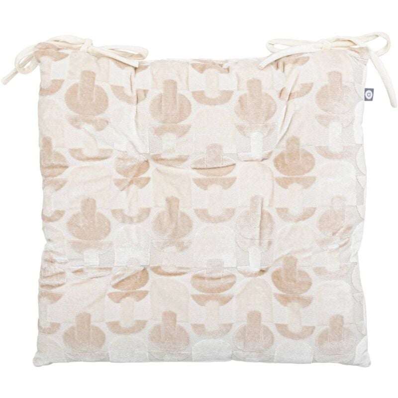 foto del prodotto coprisedia luna in lino jacquard 38x38cm atmosphera cr ateur d int rieur
