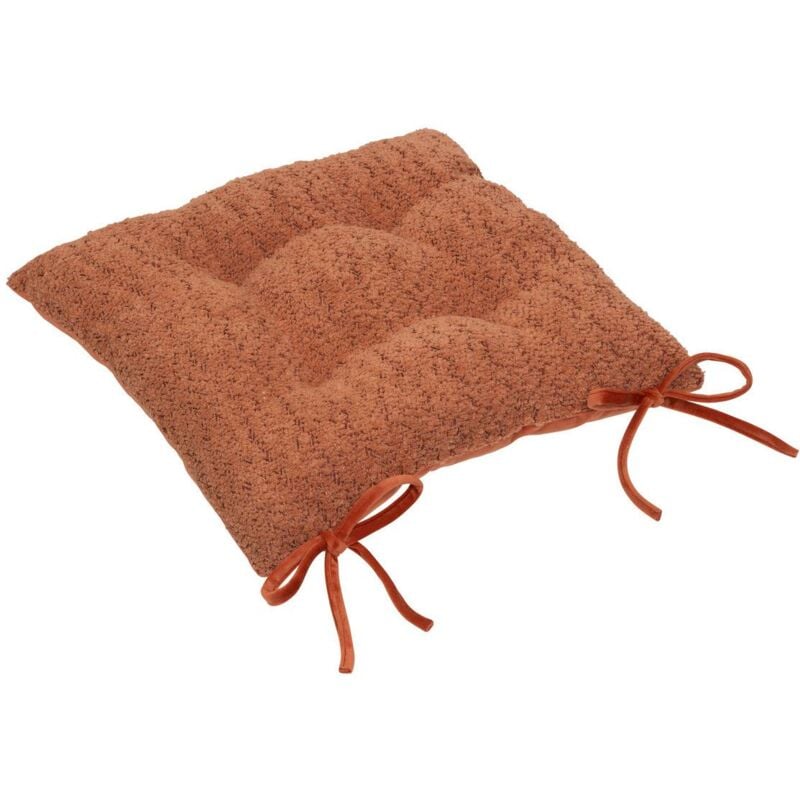 foto del prodotto coprisedia soana bouclette terracotta 38x38cm atmosphera cr ateur d int rieur