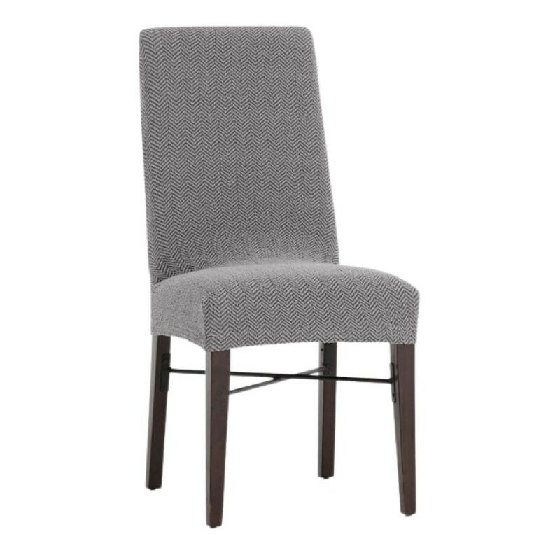 foto del prodotto coprisedia tessuto elastico colore grigio jaz