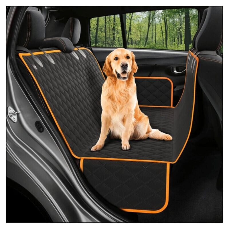 foto del prodotto coprisedile per cani x large coprisedile per panca impermeabile amaca per cani con borsa per il trasporto in auto facile da pulire152 x 163 cm