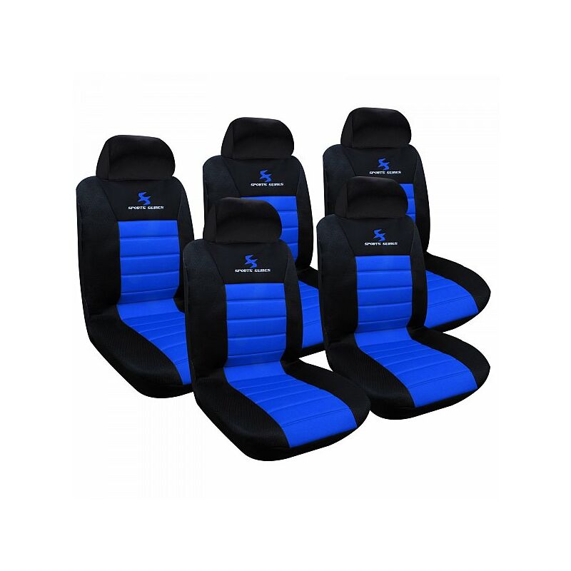 foto del prodotto coprisedili auto 5 posti seat cover protezioni universali per macchina woltu