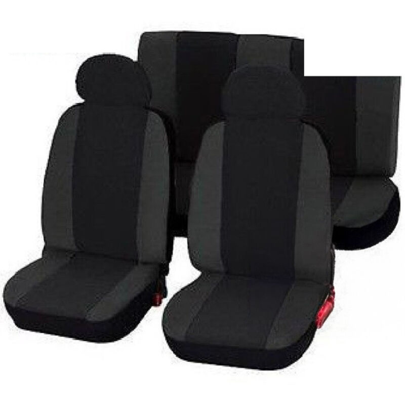 foto del prodotto coprisedili fodere universali per auto piccole e medie in cotone bicolore airbag trade shop traesio