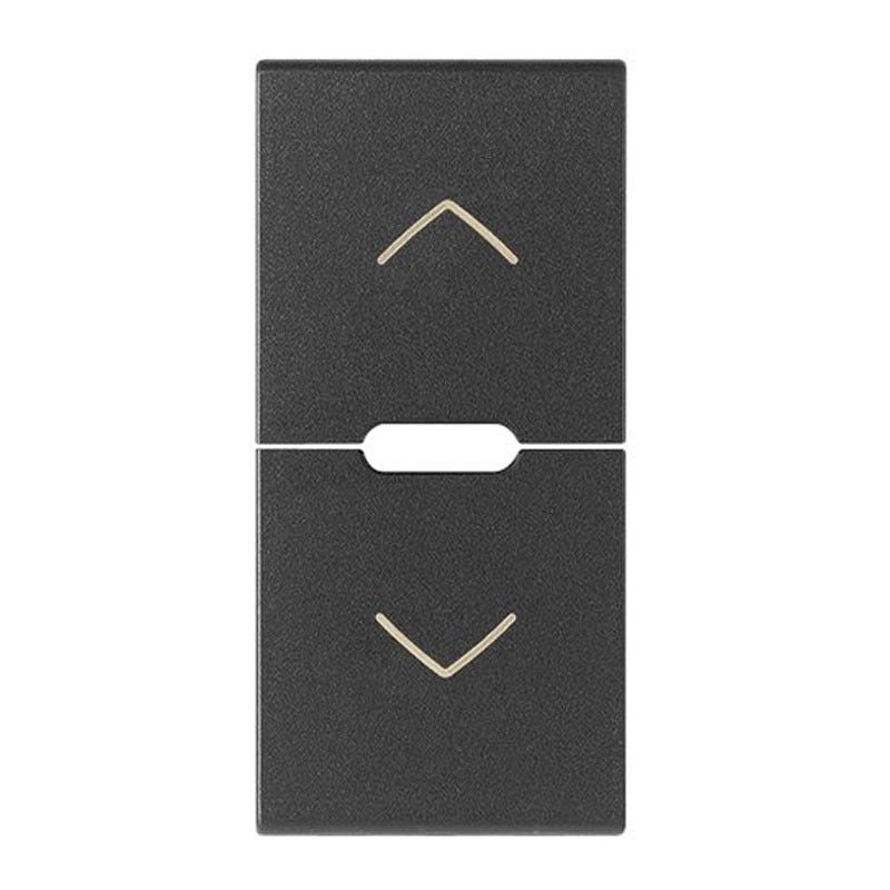 foto del prodotto copritasto intercambiabile vimar arke per comando tapparelle grigio 19755.2