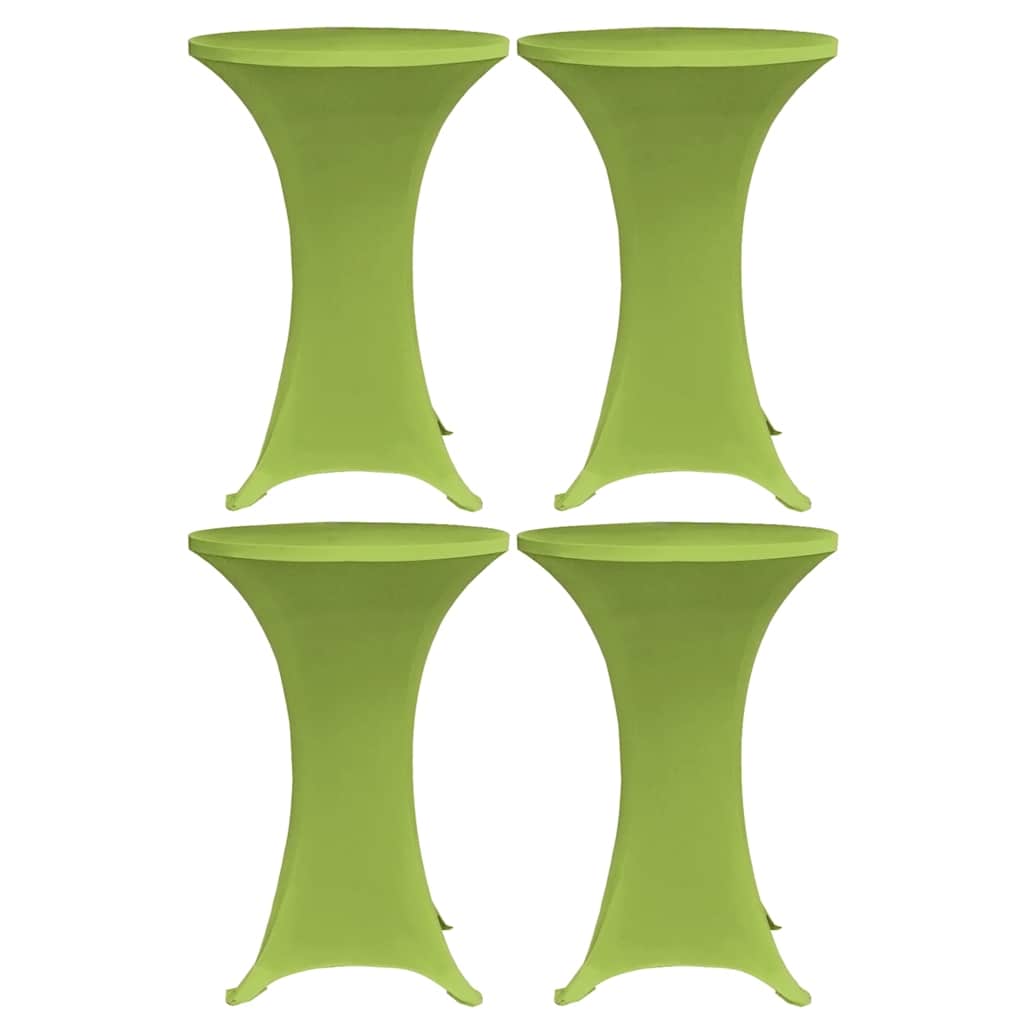 foto del prodotto copritavoli elastici 4 pz 60 cm verde cod mxl 64246