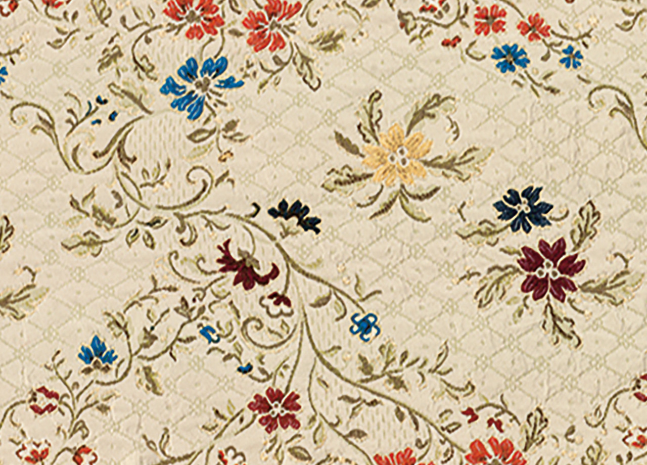 foto del prodotto copritavolo salotto cucina jacquard modello chanell made in italy 140x180 chanell