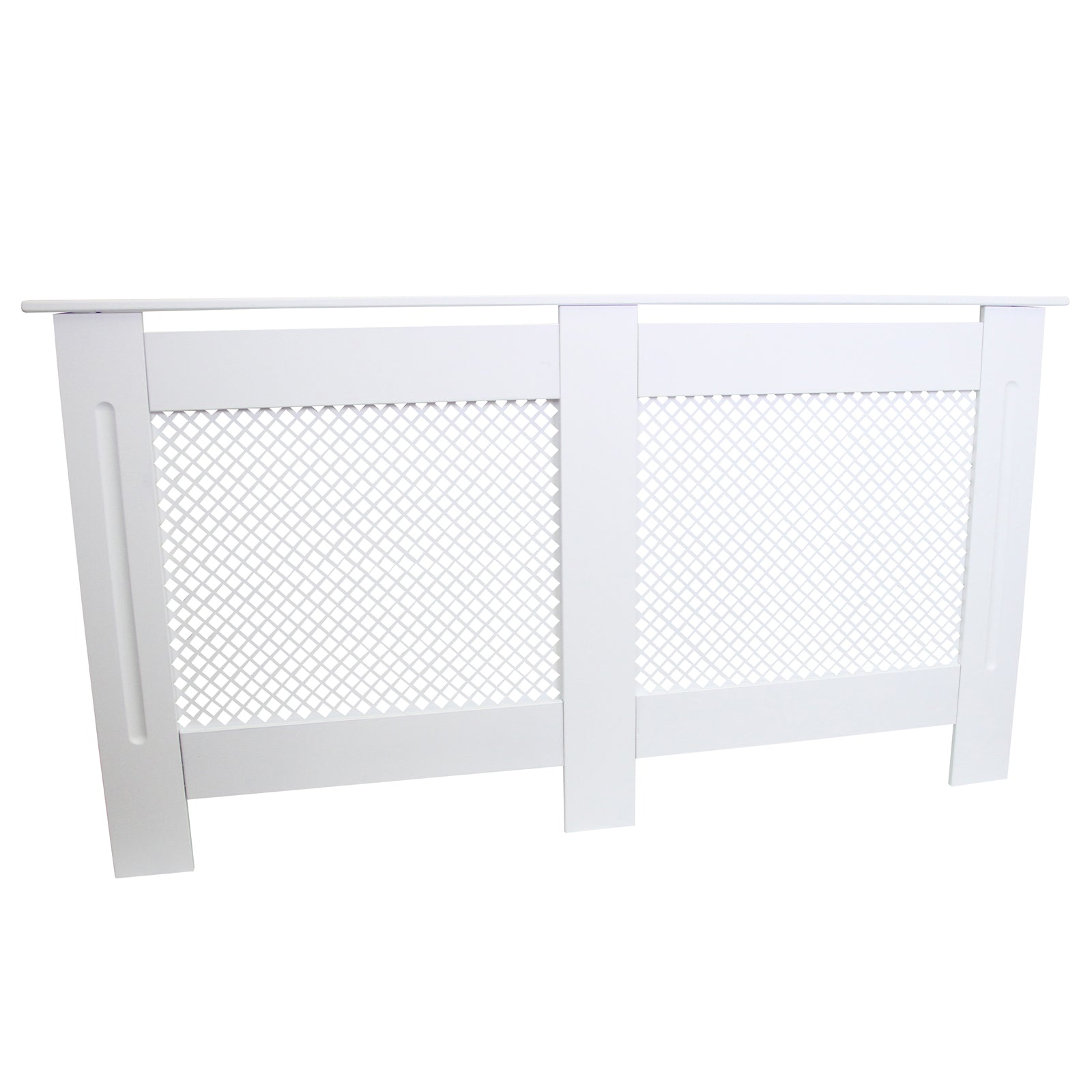 foto del prodotto copritermosifone copertura termosifoni e caloriferi in mdf bianco 1515mm
