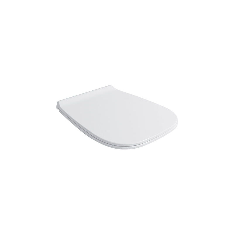 foto del prodotto coprivaso slim in termoindurente con discesa rallentata fluo flaminia colore bianco lucido