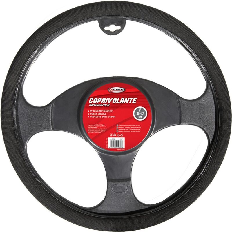 foto del prodotto coprivolante auto in tessuto tecnico antiscivolo diam. 40 42 cm