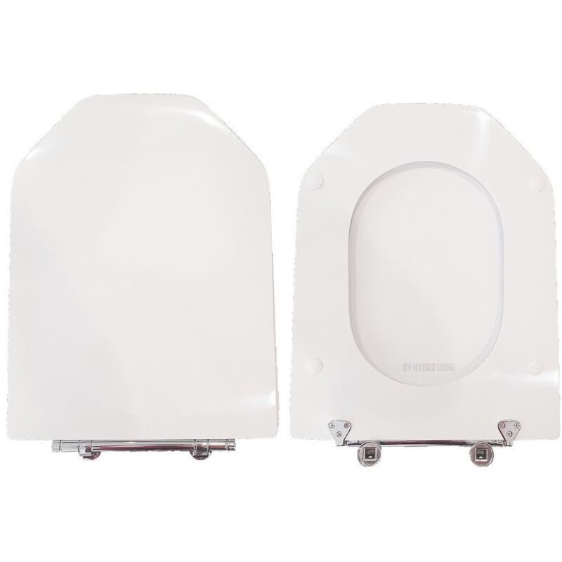 foto del prodotto copriwater absolute classic ideal standard legno rivestito in resina poliestere bianco come originale