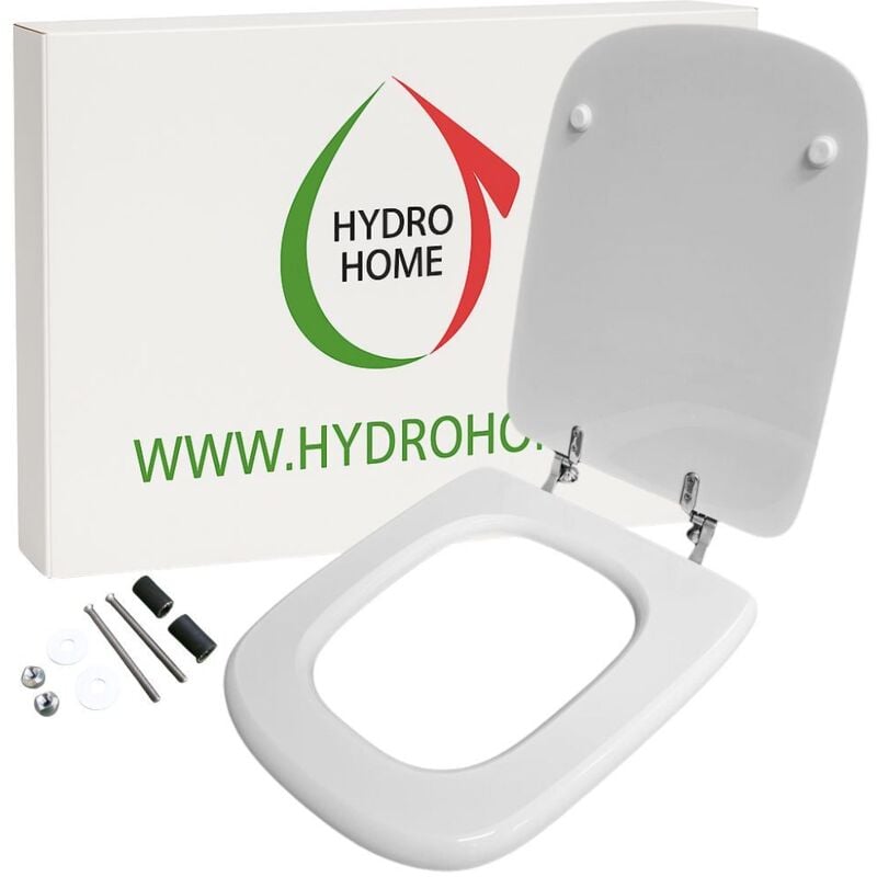 foto del prodotto copriwater aero ideal standard legno rivestito in resina poliestere bianco i.s. come originale