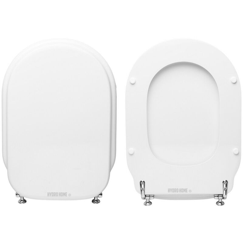 foto del prodotto copriwater argenta catalano legno rivestito in resina poliestere bianco come originale