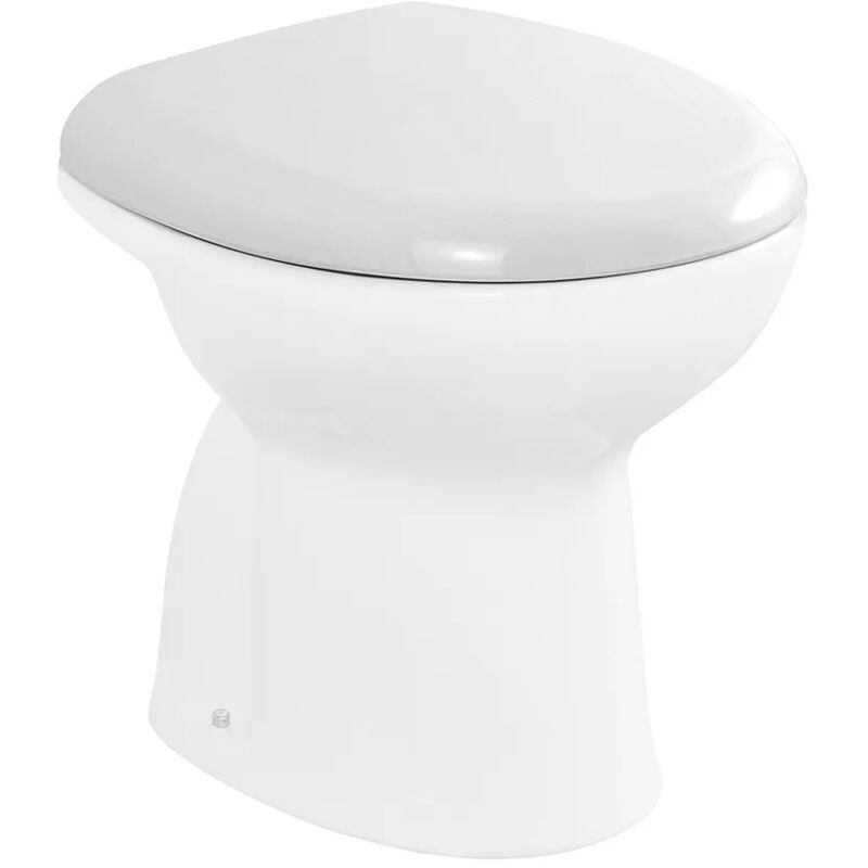 foto del prodotto copriwater avvolgente originale serie clara in abs bianco