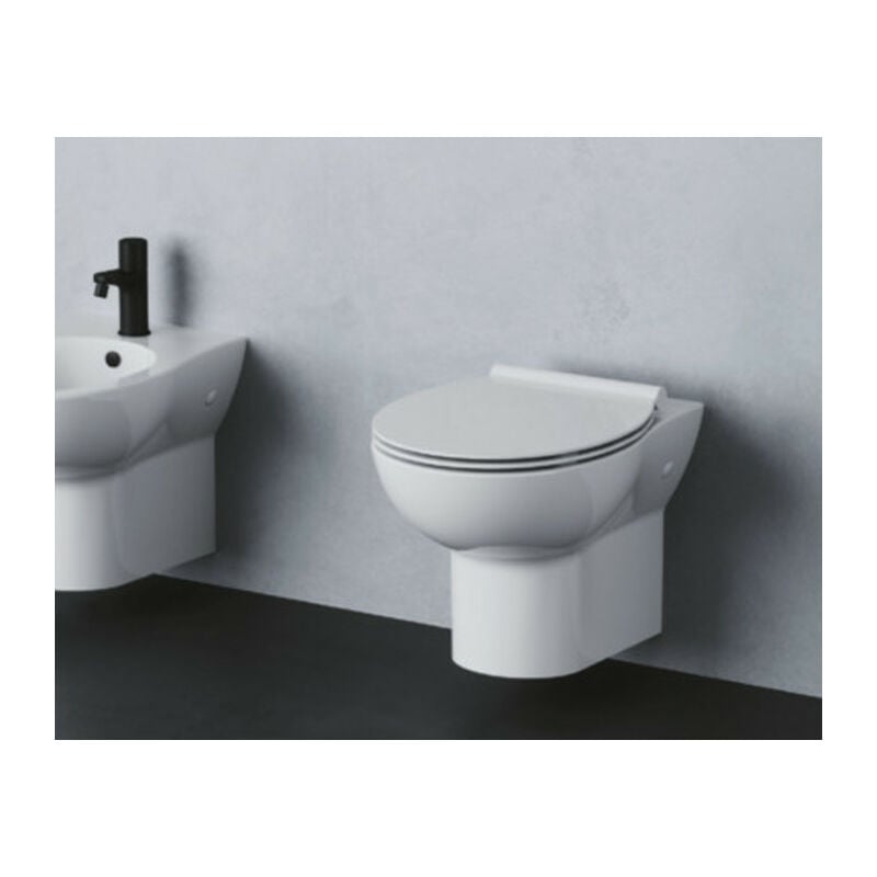 foto del prodotto copriwater azzurra fast originale in termoindurente soft close