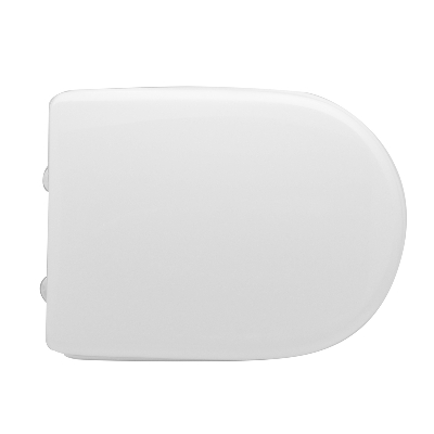 foto del prodotto copriwater compatibile per wc cierre vaso piuma forma 7 bianco
