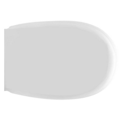 foto del prodotto copriwater compatibile per wc globo vaso diva bianco forma 6