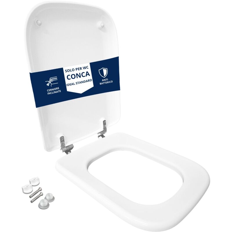 foto del prodotto copriwater conca ideal standard termoindurente bianco