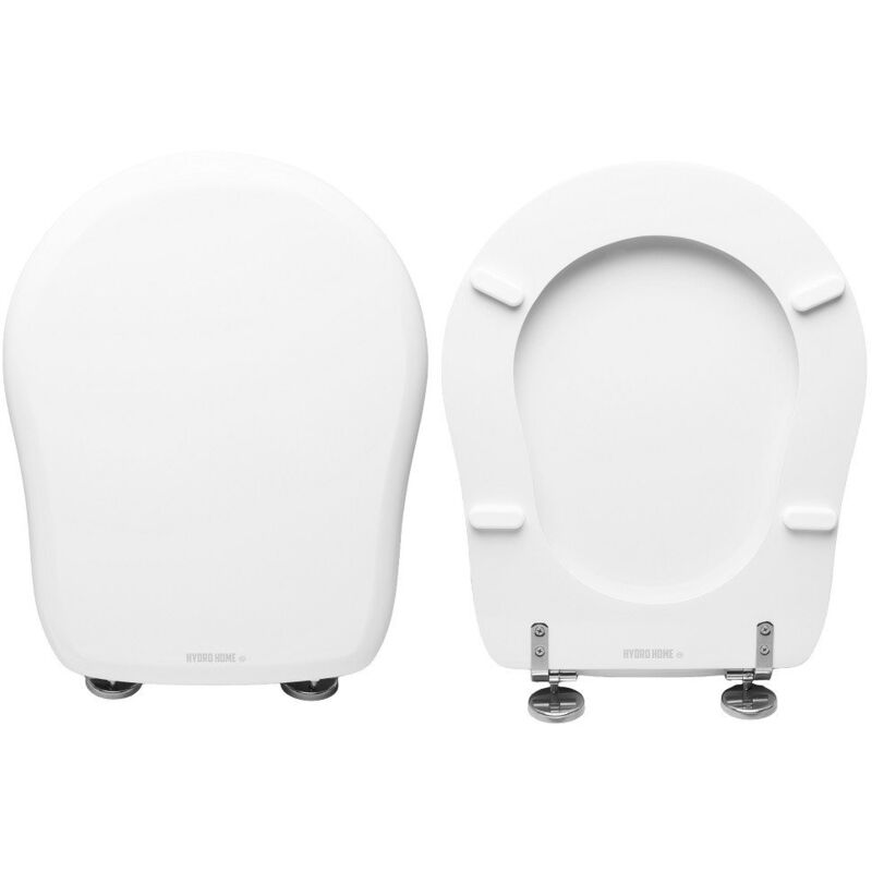 foto del prodotto copriwater contea axa legno rivestito in resina poliestere bianco