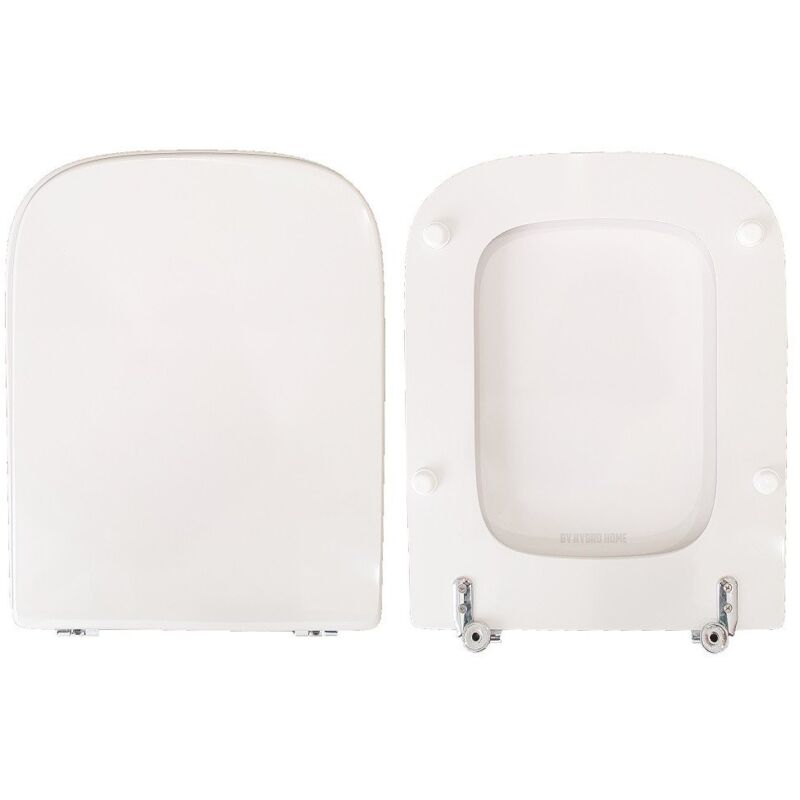 foto del prodotto copriwater erice cesame legno rivestito in resina poliestere bianco