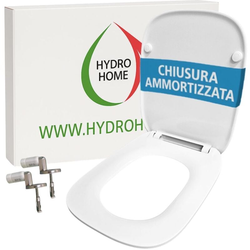 foto del prodotto copriwater fantasia 2 slim pozzi ginori termoindurente bianco soft close